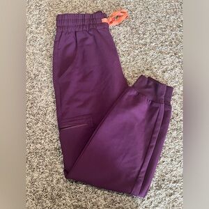 FIGS XXS Petite purple Uman Jogger